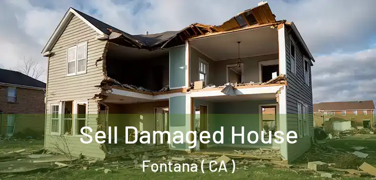  Sell Damaged House Fontana ( CA )